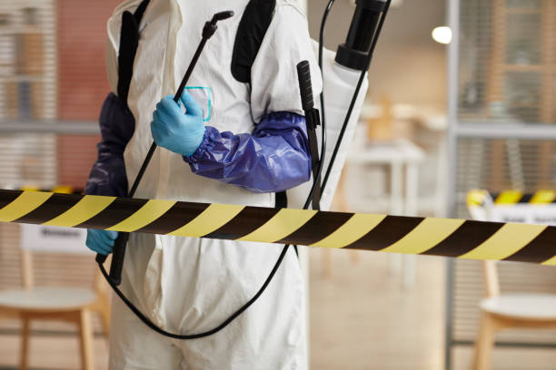 Professional Blood Cleanup technician working in Bayside, TX
